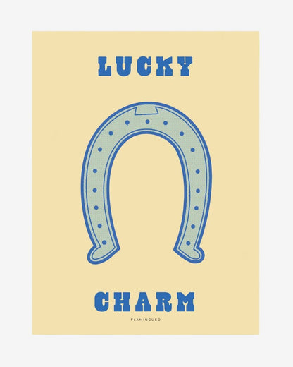 Lámina Decorativa Lucky Charm - WOODY - Flamingueo