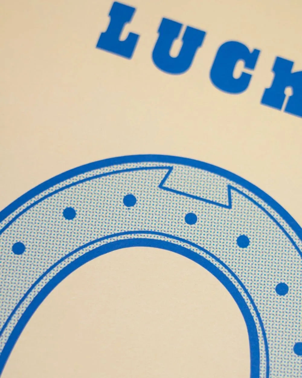 Lámina Decorativa Lucky Charm - WOODY - Flamingueo