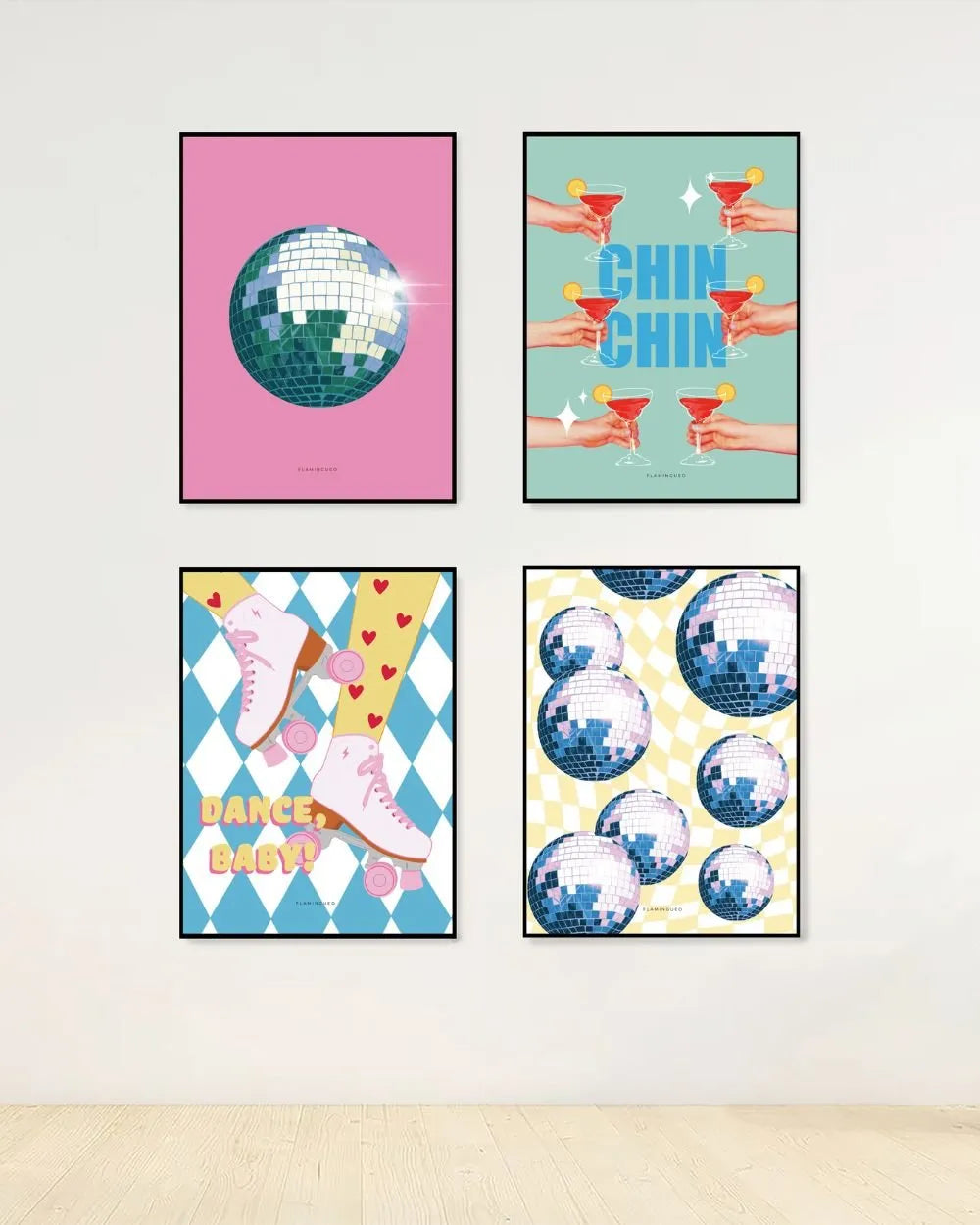 Lámina Decorativa Night Club - TEQUILA - Flamingueo