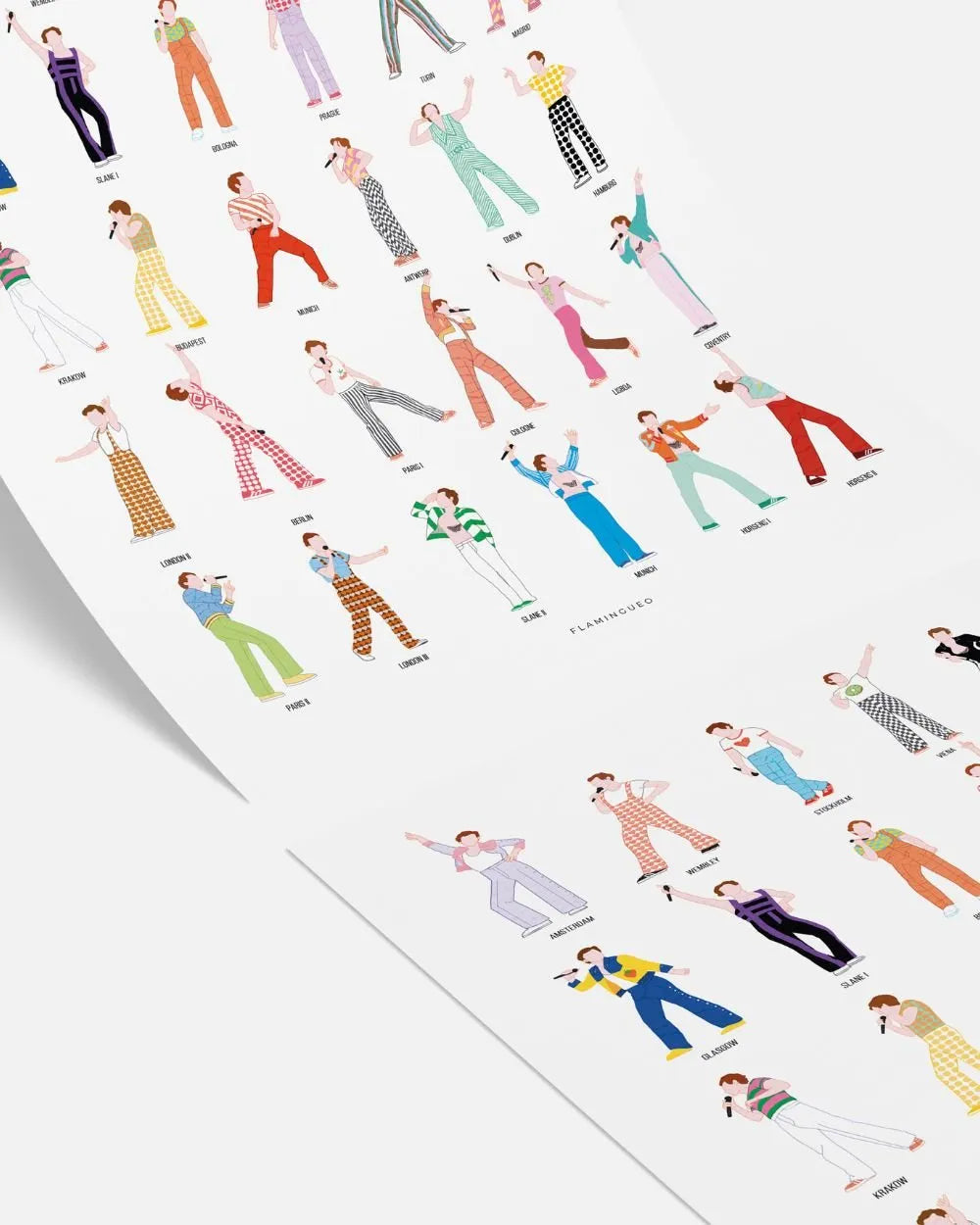 Lámina Decorativa Pared - LOVE - Flamingueo