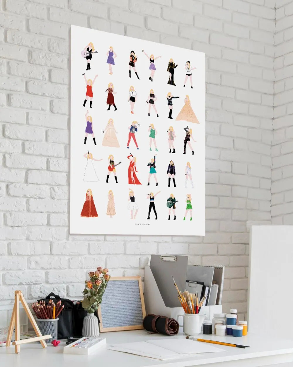 Lámina Decorativa Pared - MIDNIGHTS - Flamingueo