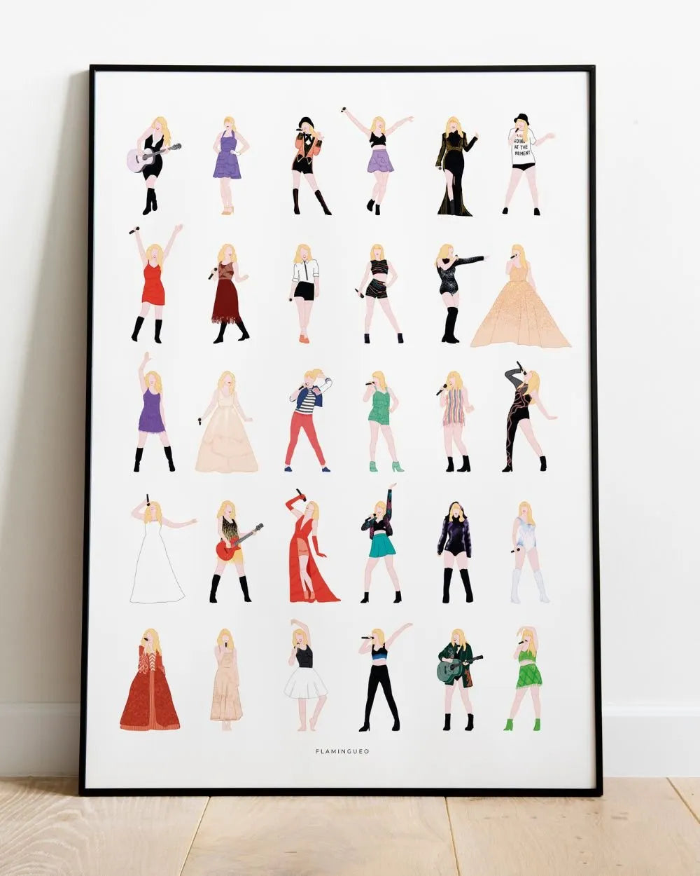 Lámina Decorativa Pared - MIDNIGHTS - Flamingueo