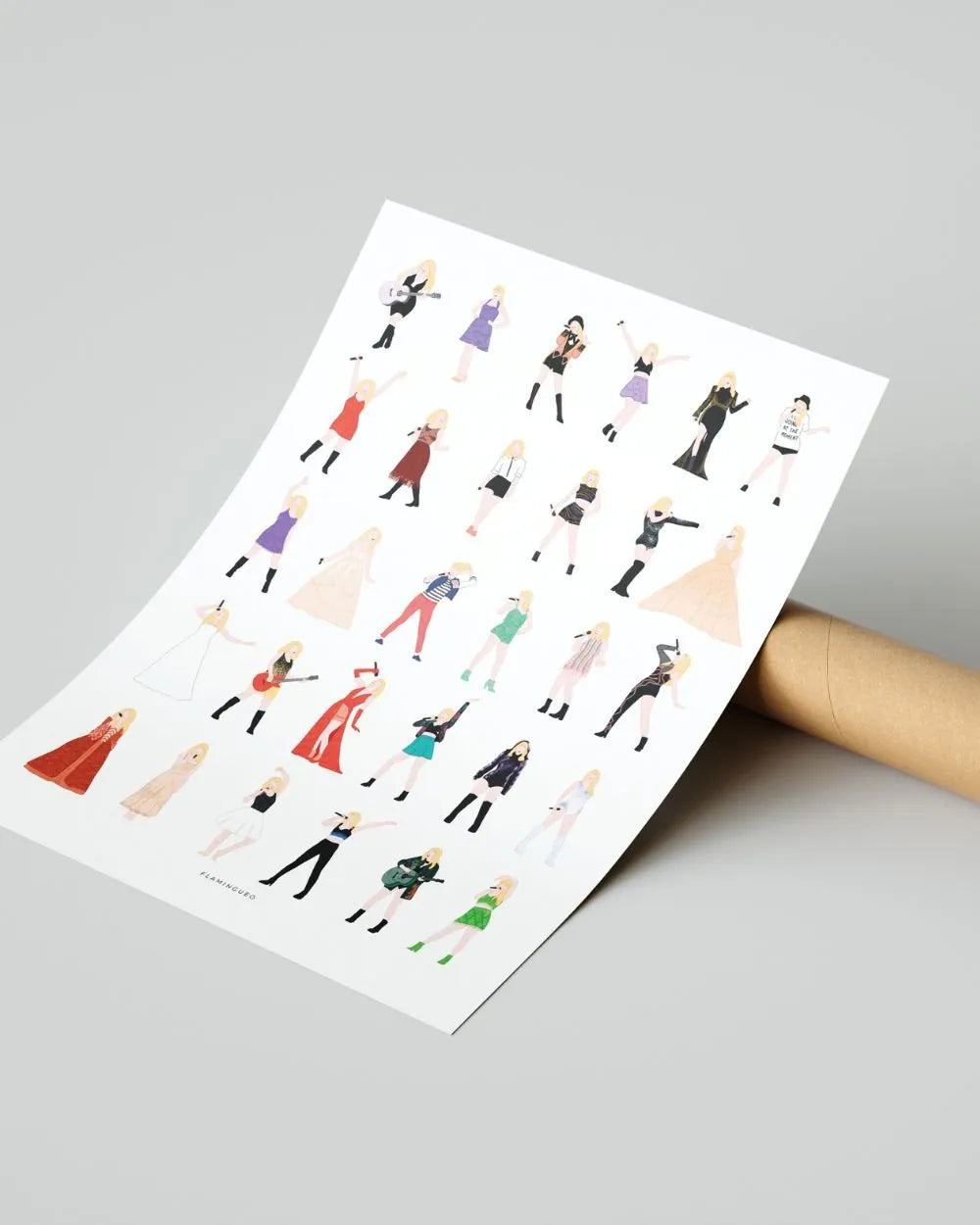 Lámina Decorativa Pared - MIDNIGHTS - Flamingueo