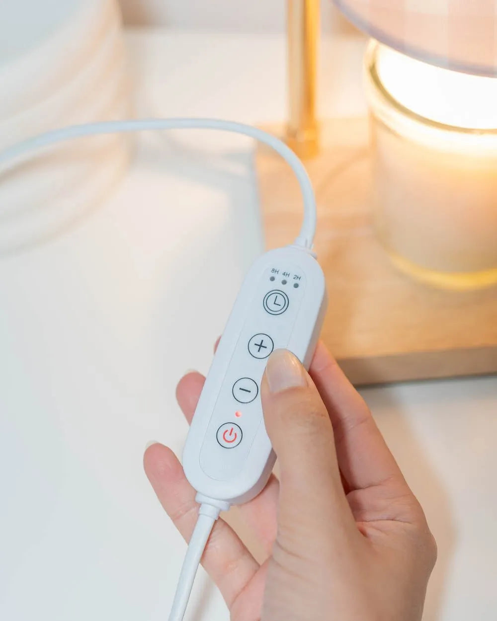 Lámpara para velas - AMELIE - Flamingueo