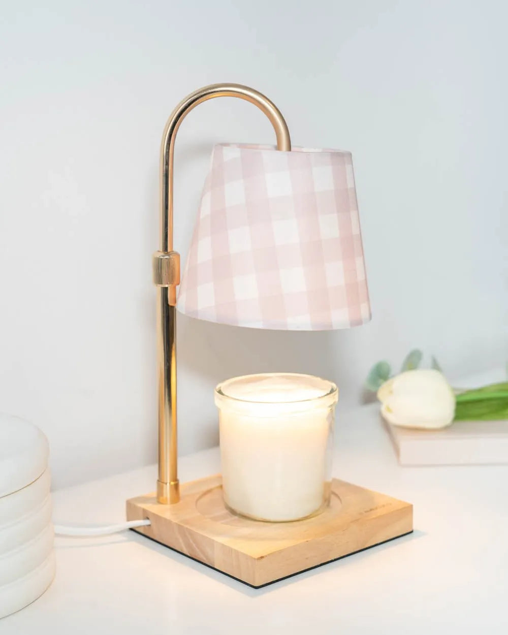 Lámpara para velas - AMELIE - Flamingueo