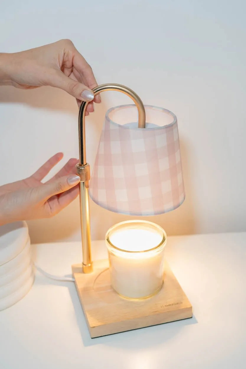 Lámpara para velas - AMELIE - Flamingueo