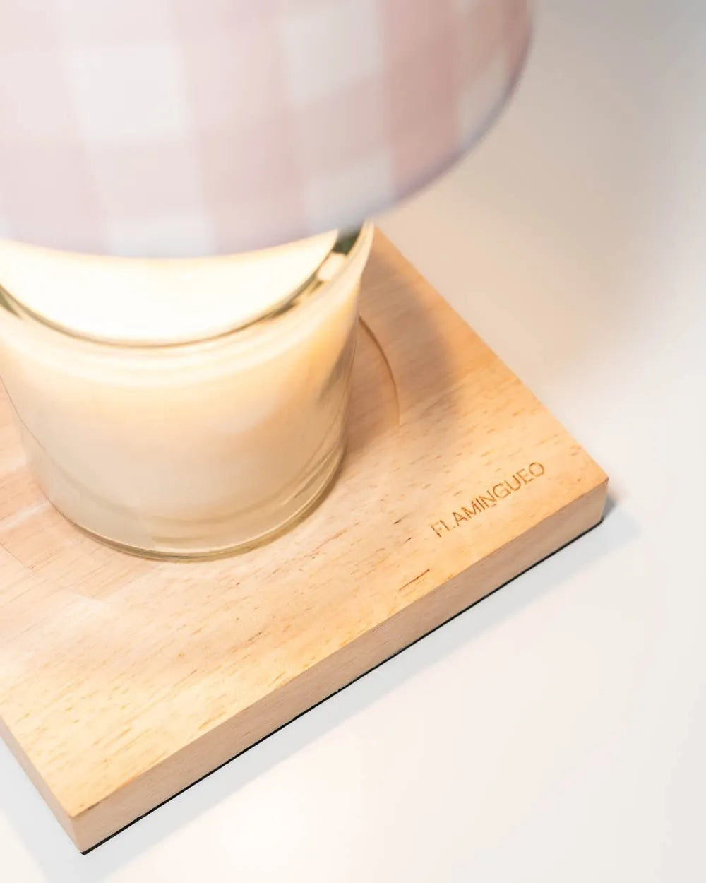 Lámpara para velas - AMELIE - Flamingueo