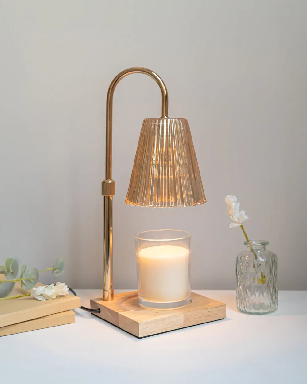 Lámpara para velas - BLOOM - Flamingueo