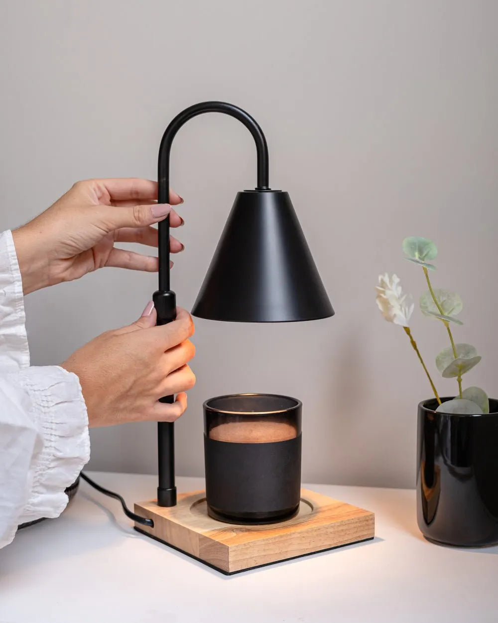 Lámpara para velas - PRANA - Flamingueo