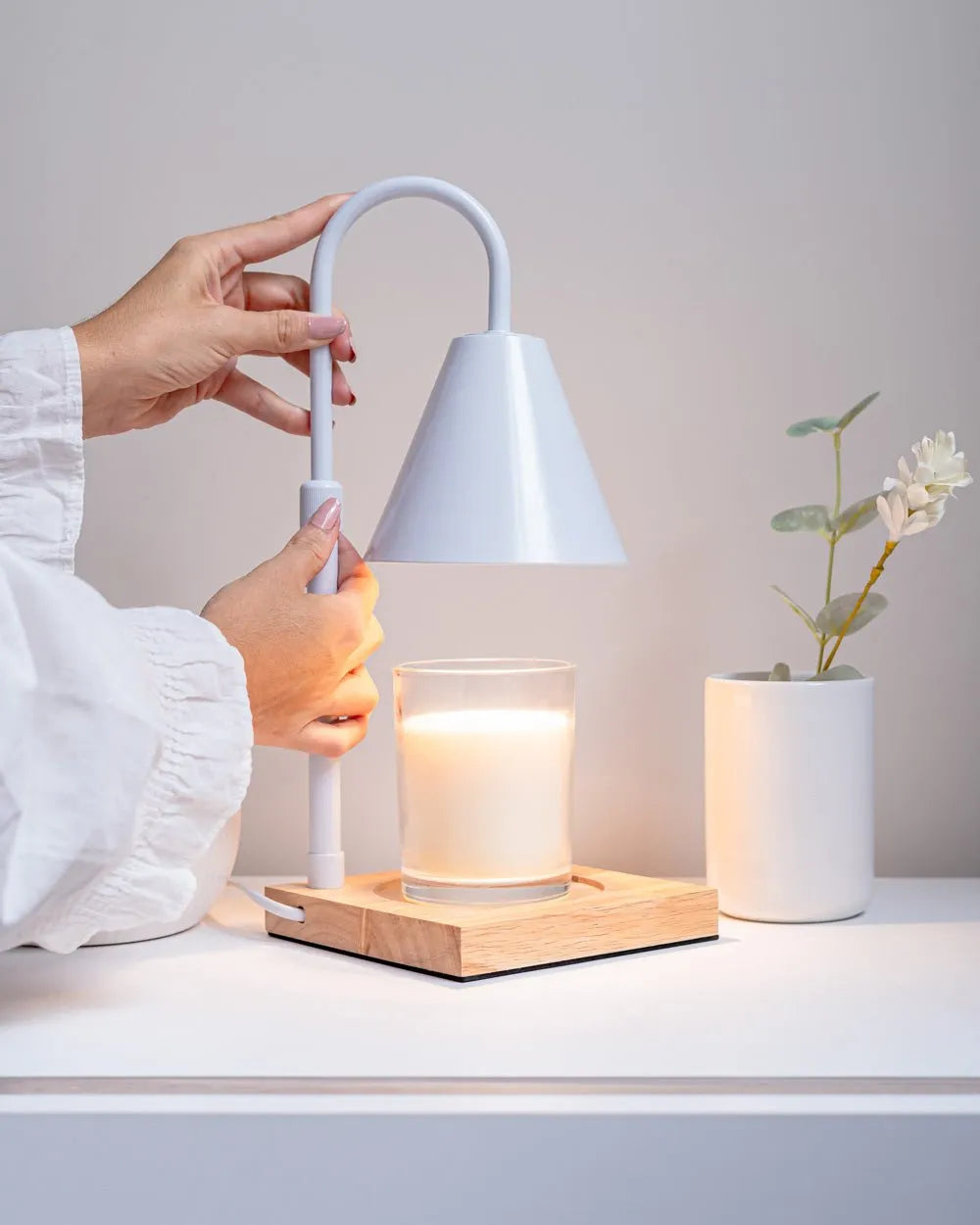 Lámpara para velas - PRANA - Flamingueo