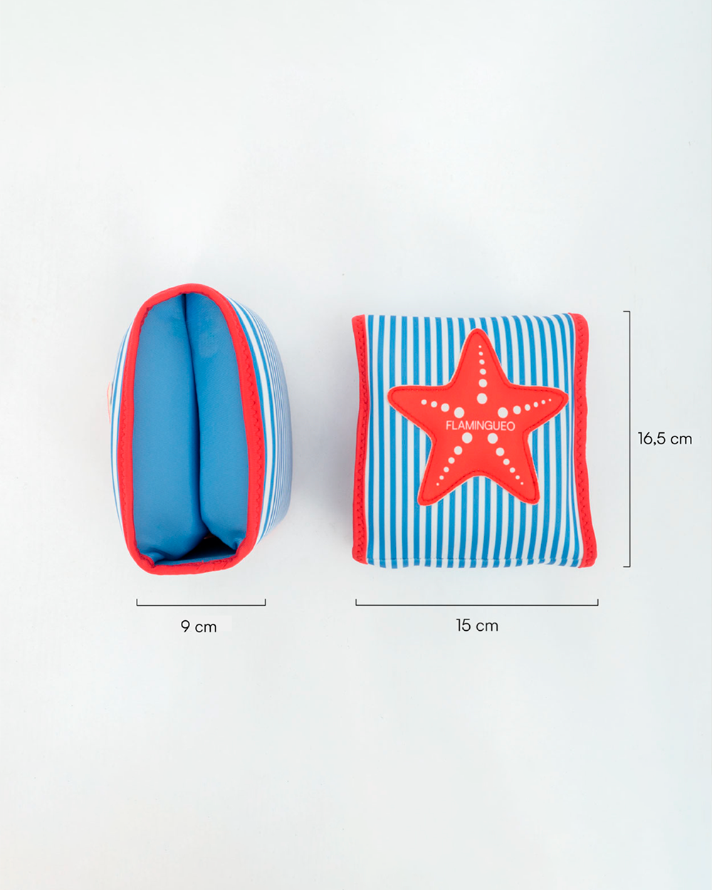 Caractéristiques du produit : Manchons en néoprène pour piscine – PEACH