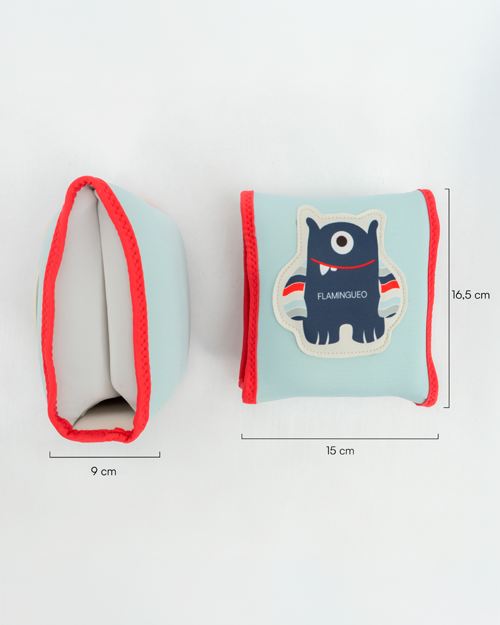 Dimensions du produit : Manchons en néoprène pour piscine – ALLY