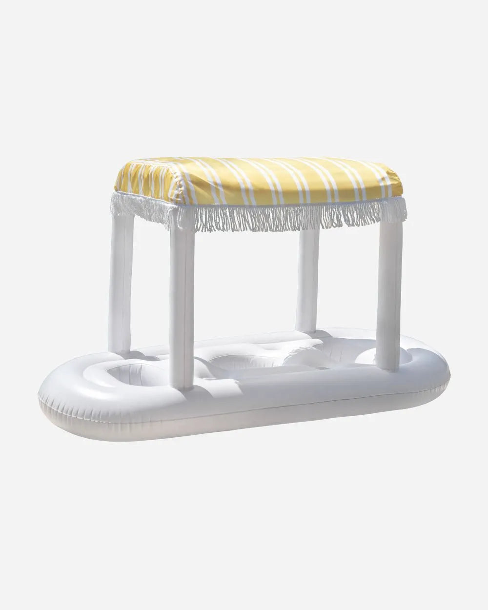 Mini bar hinchable amarillo - TOMMY - Flamingueo