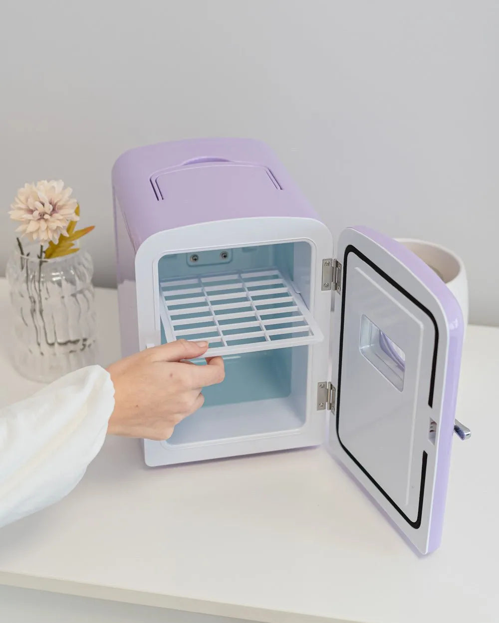 Mini frigo cosmetico retrò 4L - AUDREY - Flamingueo