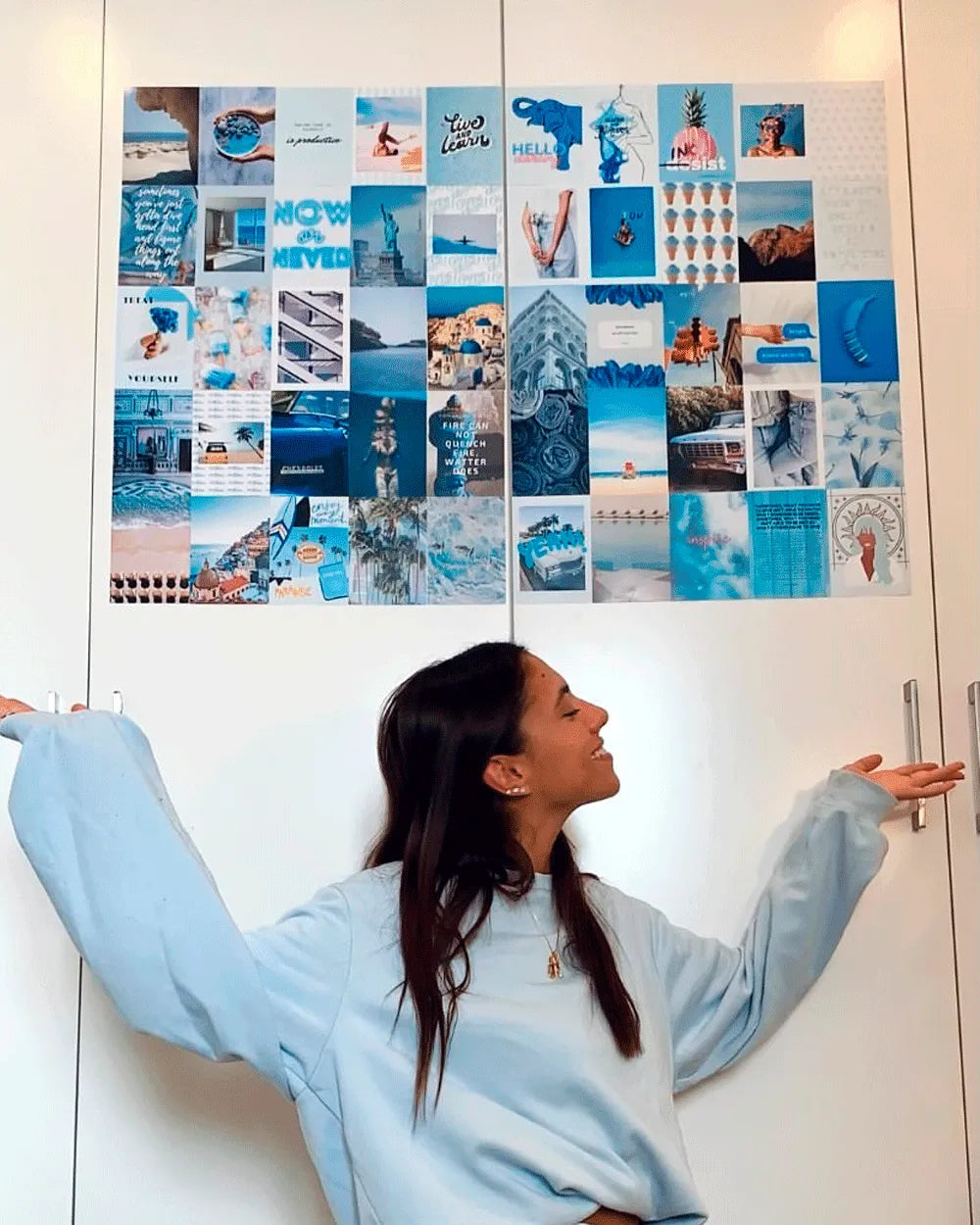 Mini set de 50 fotos - BLUE OCEAN LITE - Flamingueo