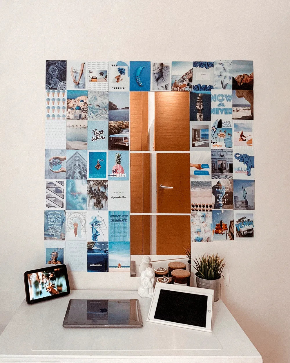 Mini set de 50 fotos - BLUE OCEAN LITE - Flamingueo