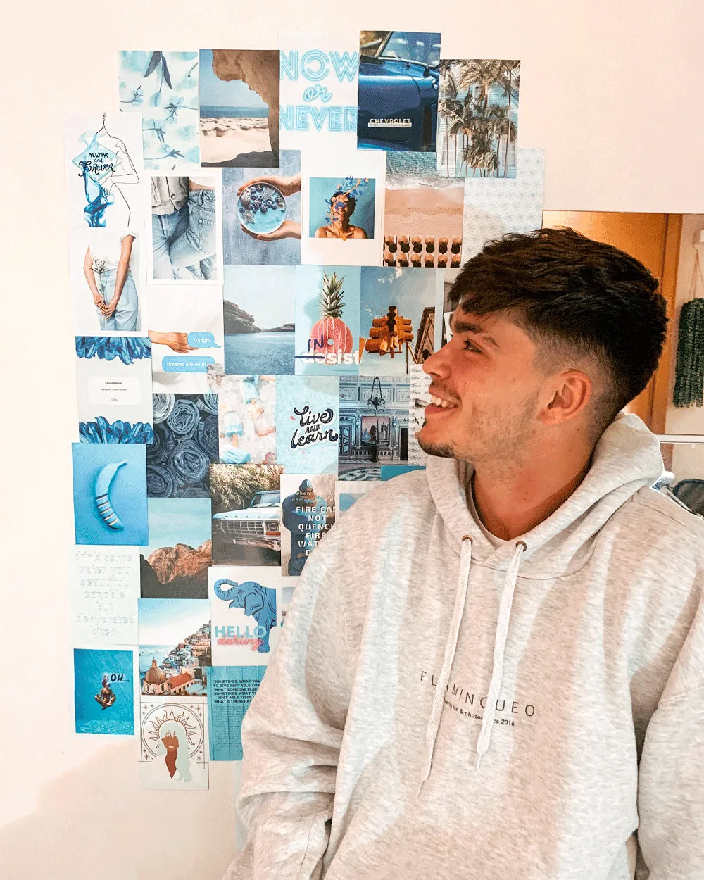 Mini set de 50 fotos - BLUE OCEAN LITE - Flamingueo