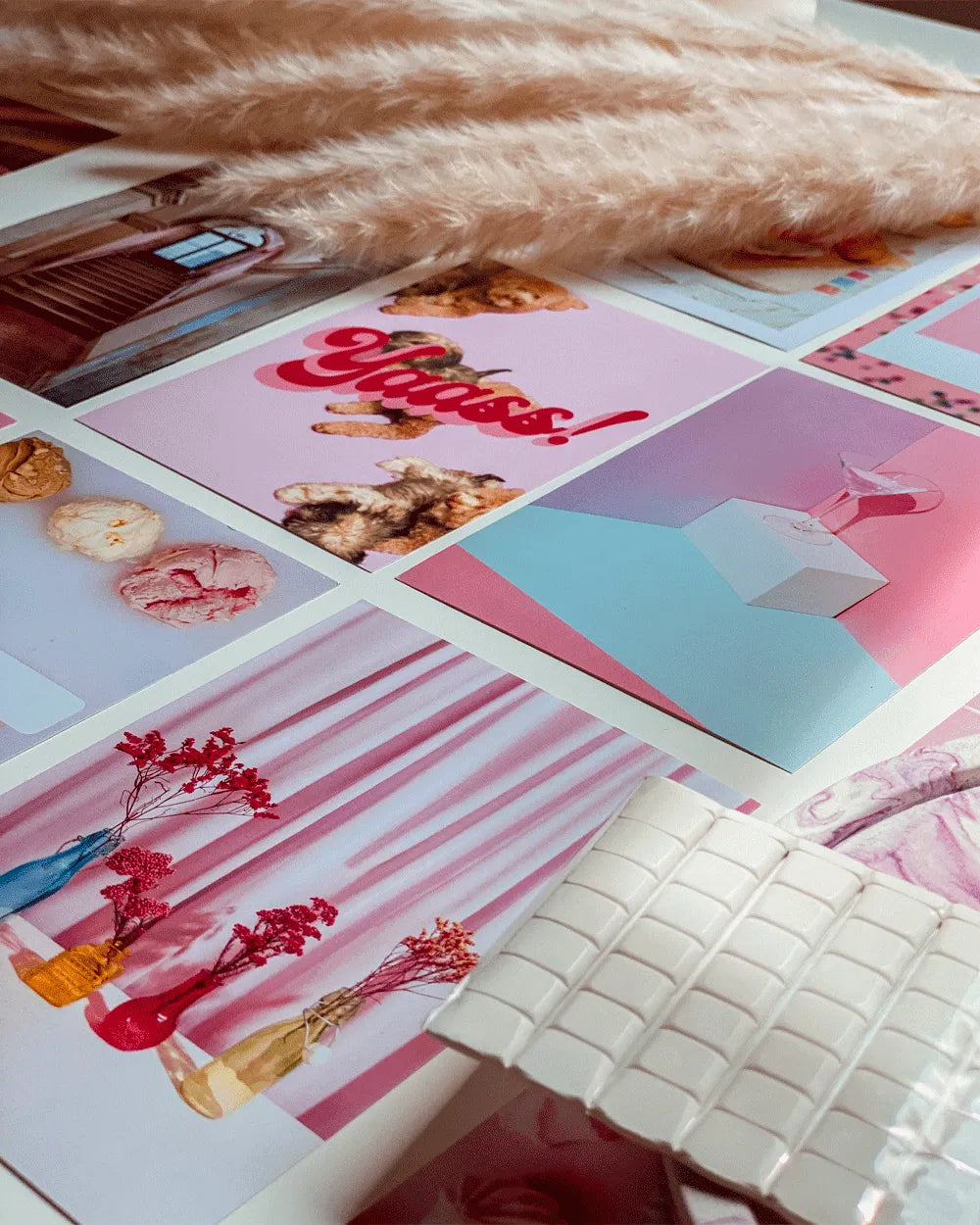 Mini set de 50 fotos - PINK ISLAND LITE - Flamingueo