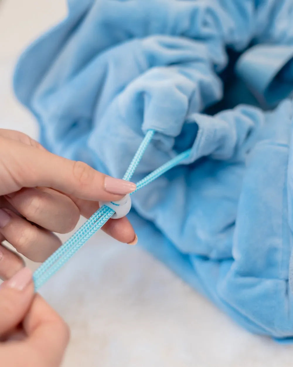 Kulturbeutel mit verstellbarem Kordelzug - ARIEL - Flamingueo