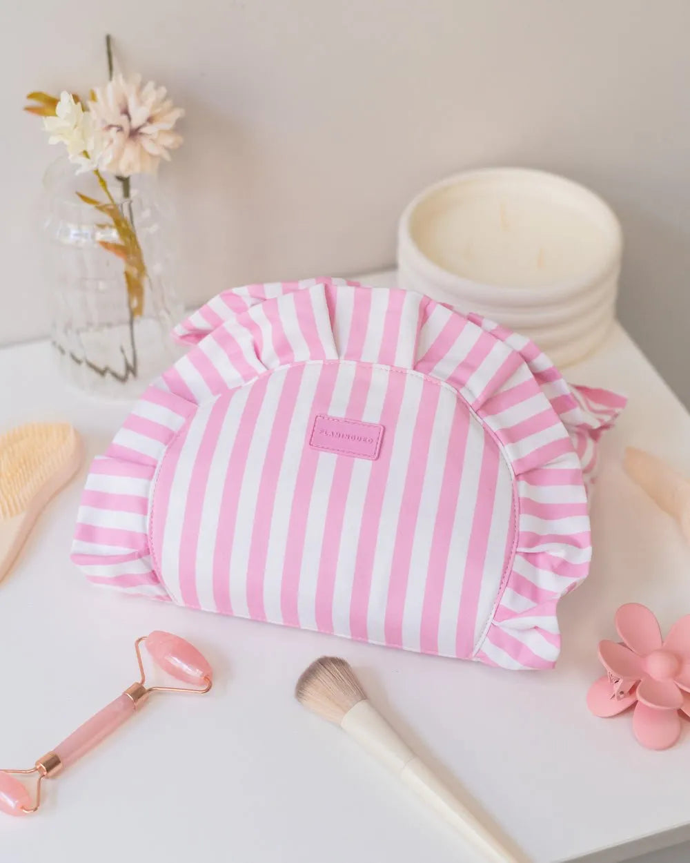 Trousse de toilette avec cordon réglable - BAILEY - Flamingueo