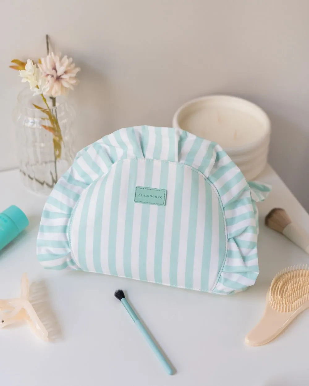 Trousse de toilette avec cordon réglable - BAILEY - Flamingueo