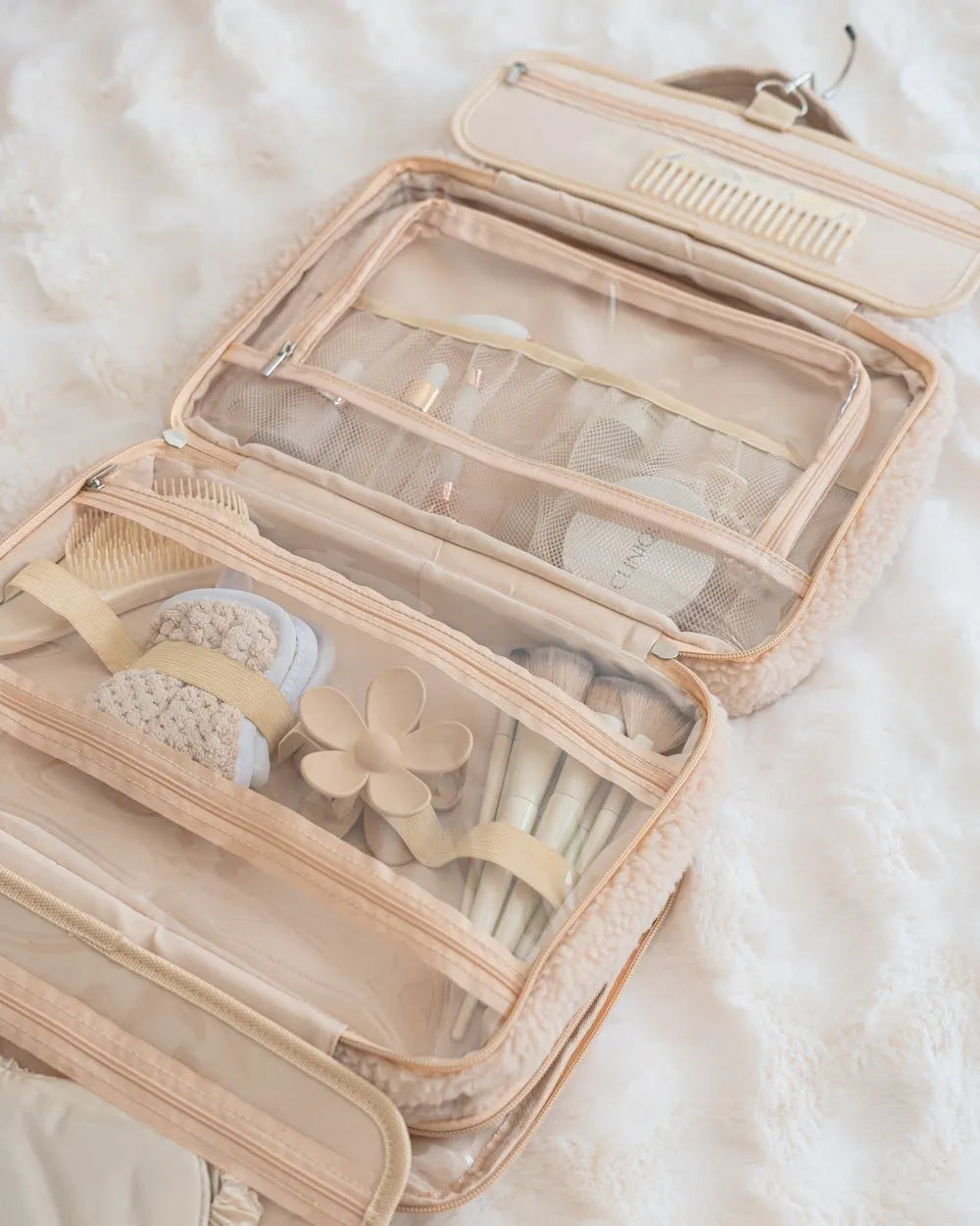 Trousse de toilette grande - DEBBIE - Flamingueo