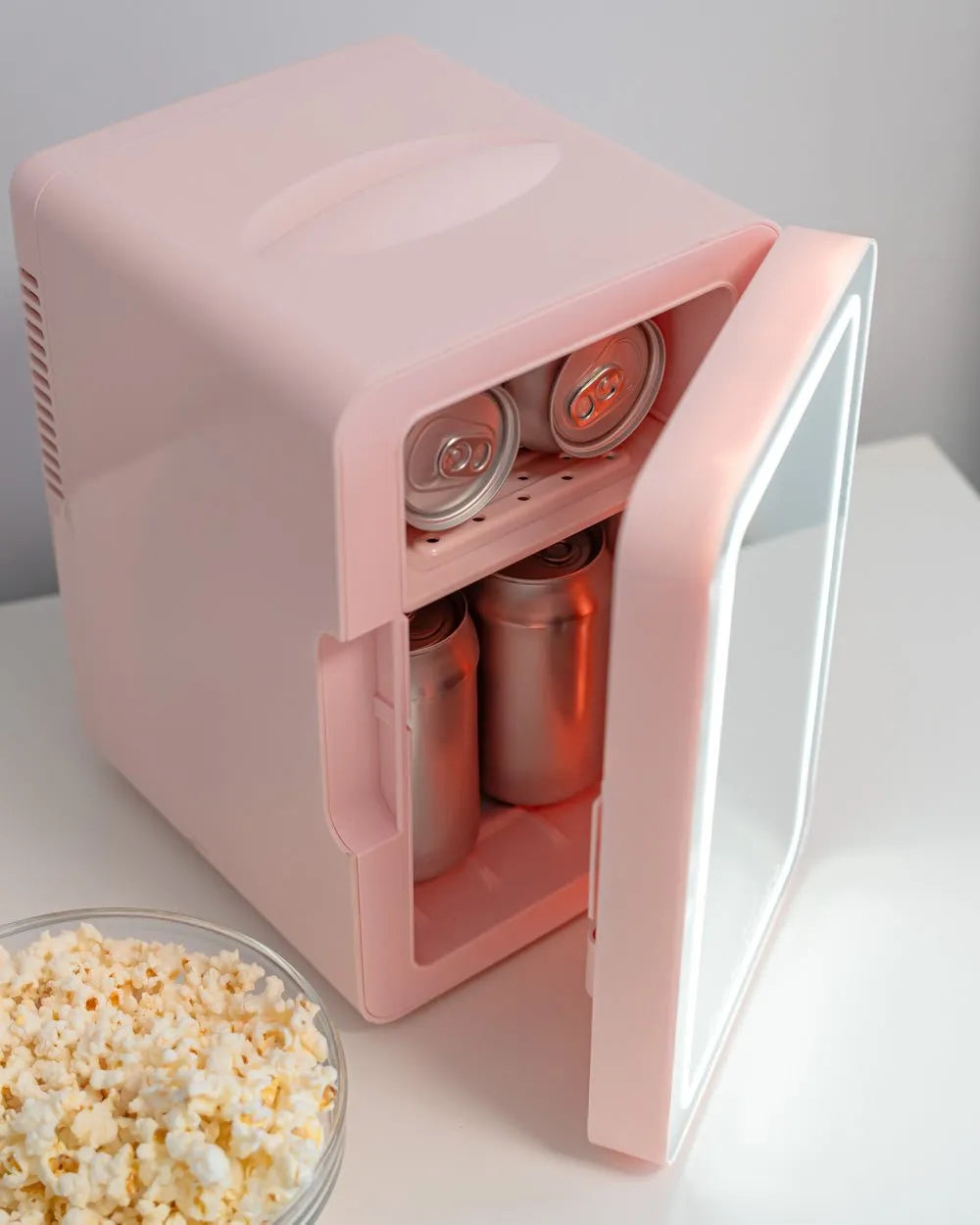 Nevera Cosméticos con espejo 6,5L - SANDER - Flamingueo