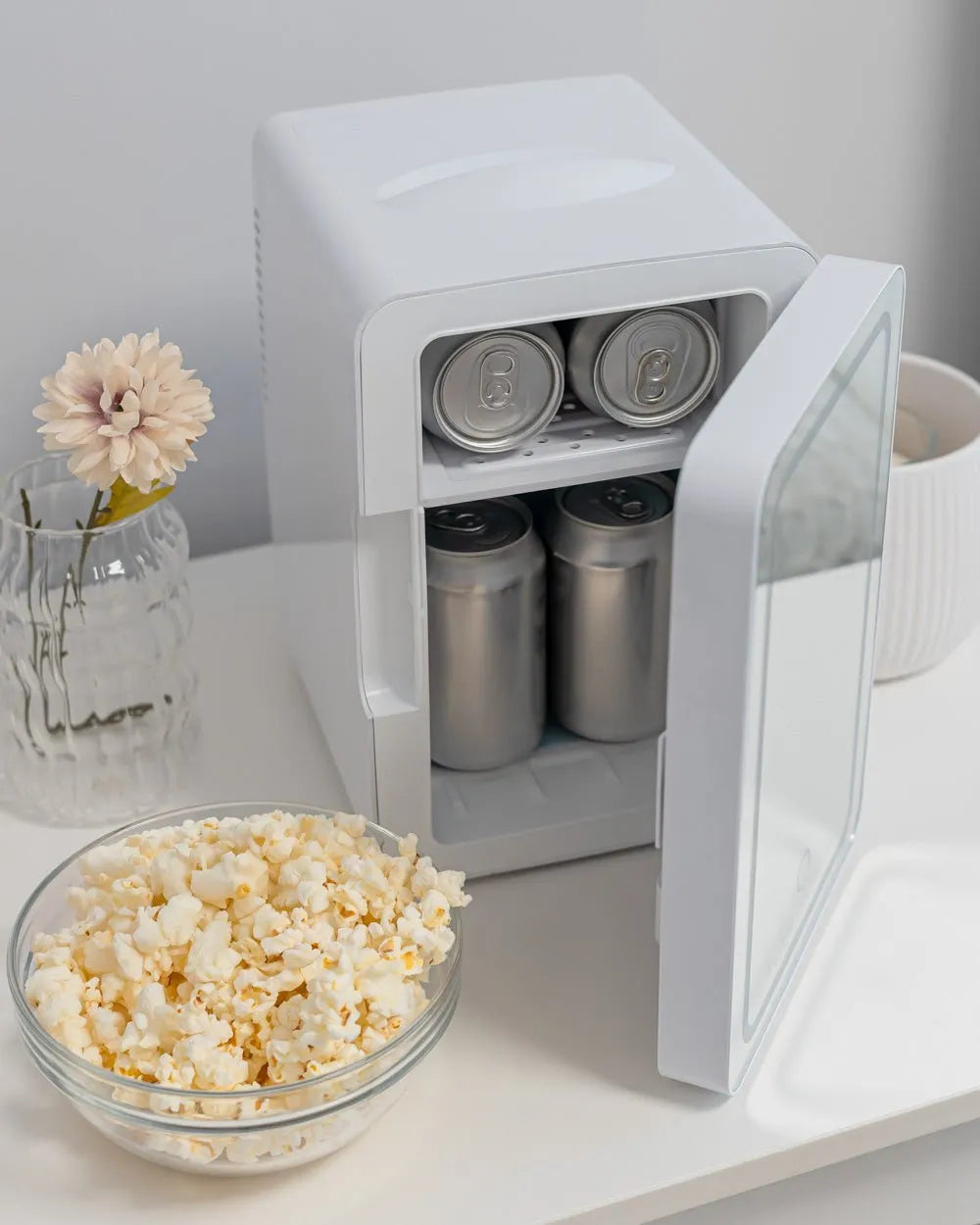 Nevera Cosméticos con espejo 6,5L - SANDER - Flamingueo