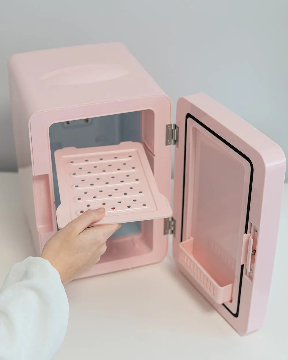 Nevera Cosméticos con espejo 6,5L - SANDER - Flamingueo