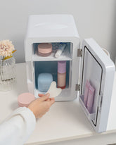 Nevera Cosméticos con espejo 6,5L - SANDER - Flamingueo