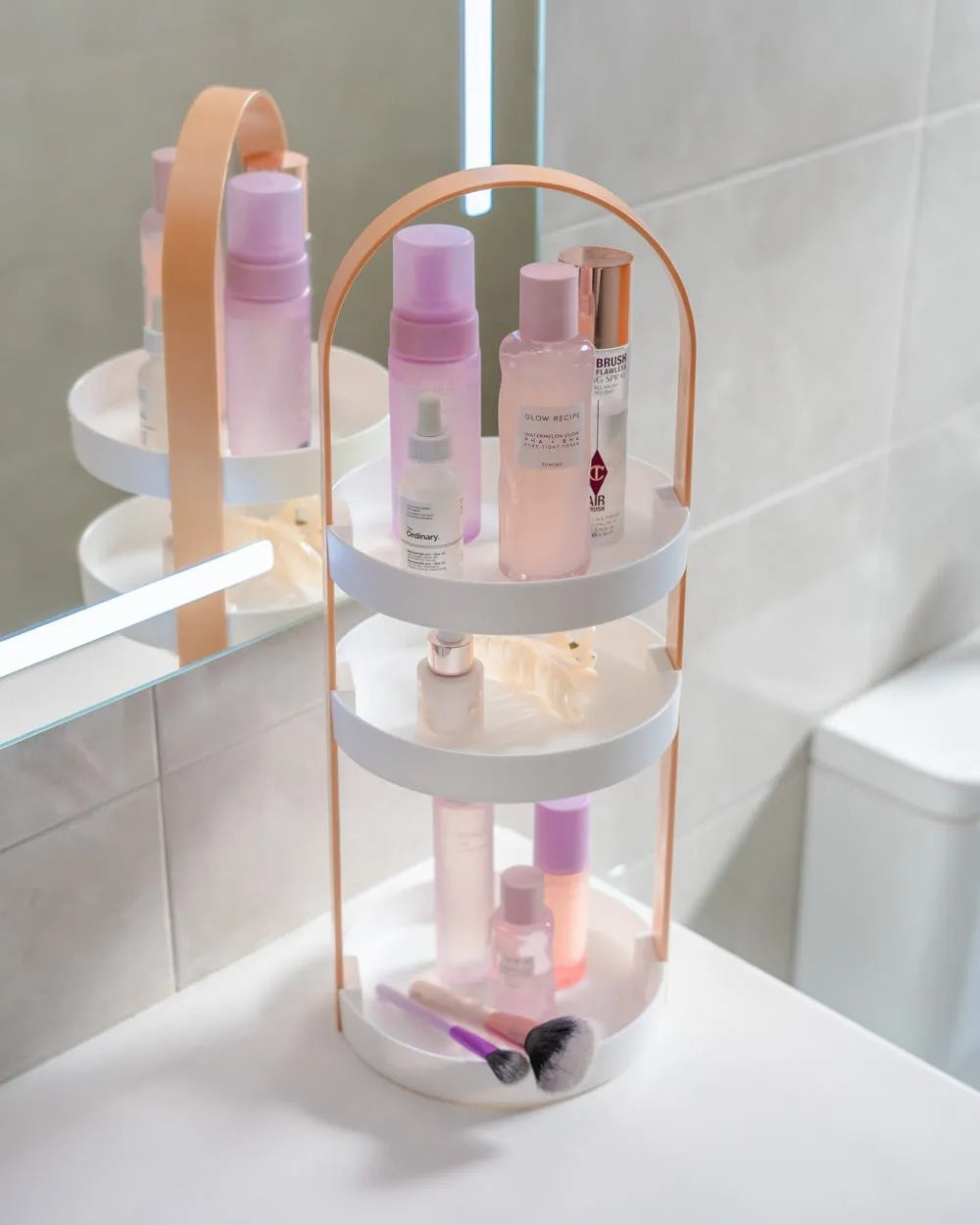 Organizador maquillaje - HARPER - Flamingueo