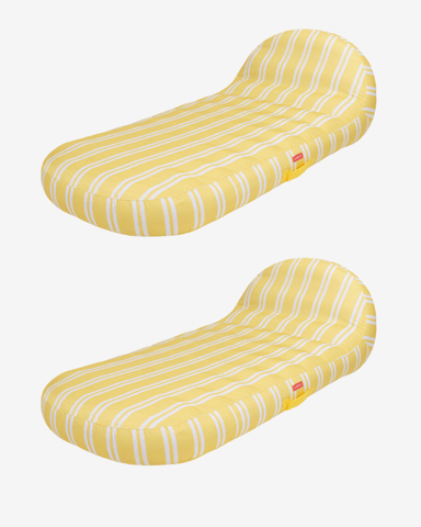 Pack of 2 Monte Carlo floats - yellow