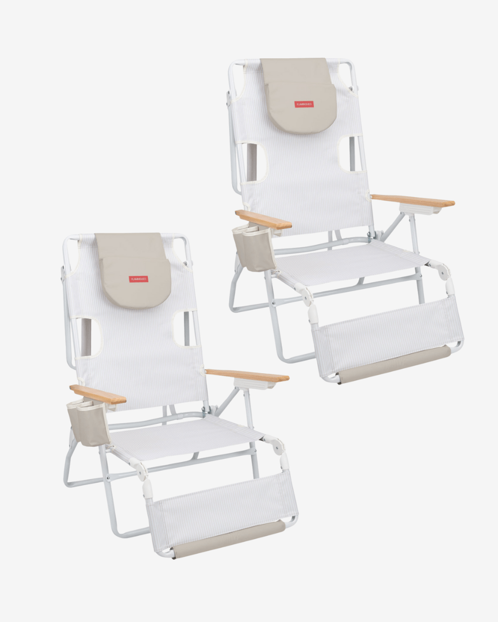 Pack 2 sillas - beige - Flamingueo
