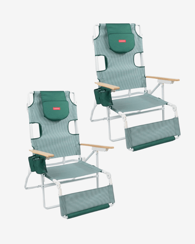 Pack of 2 chairs - green