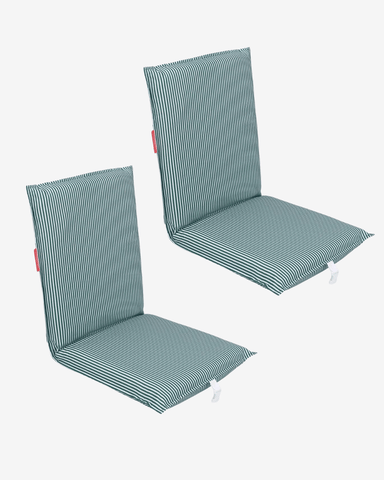 Pack of 2 backrests - green
