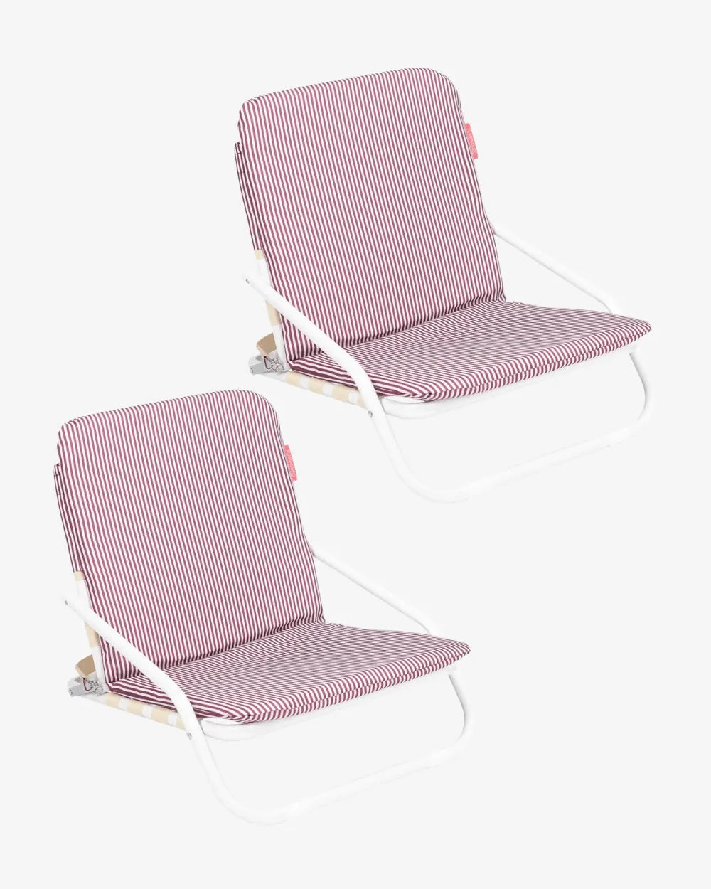 Pack 2x1 sillas pequeñas - burdeos - Flamingueo