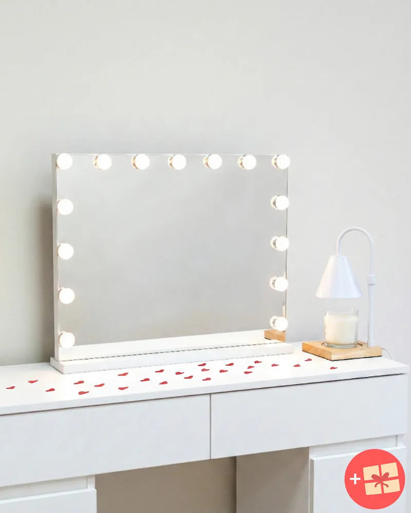 Pack espejo kim + lámpara calienta velas