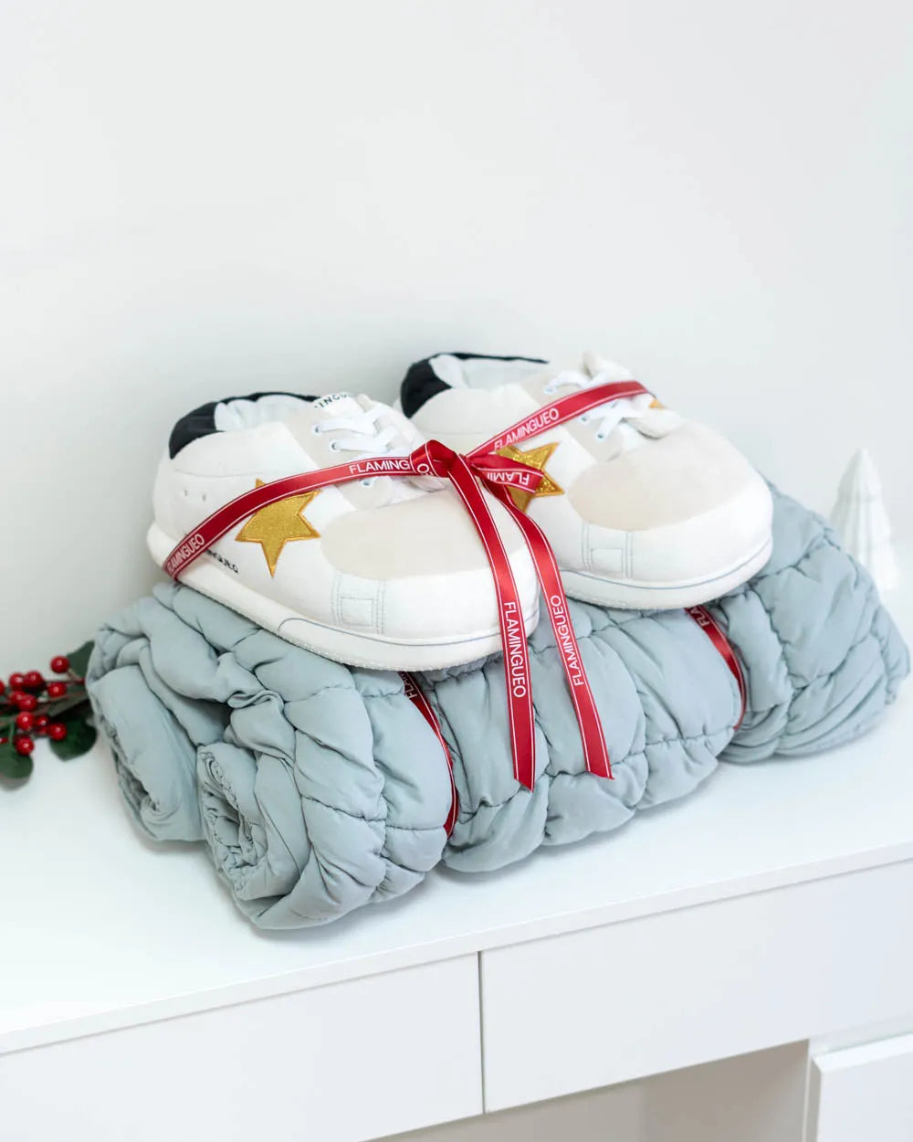 Pack manta + zapatillas