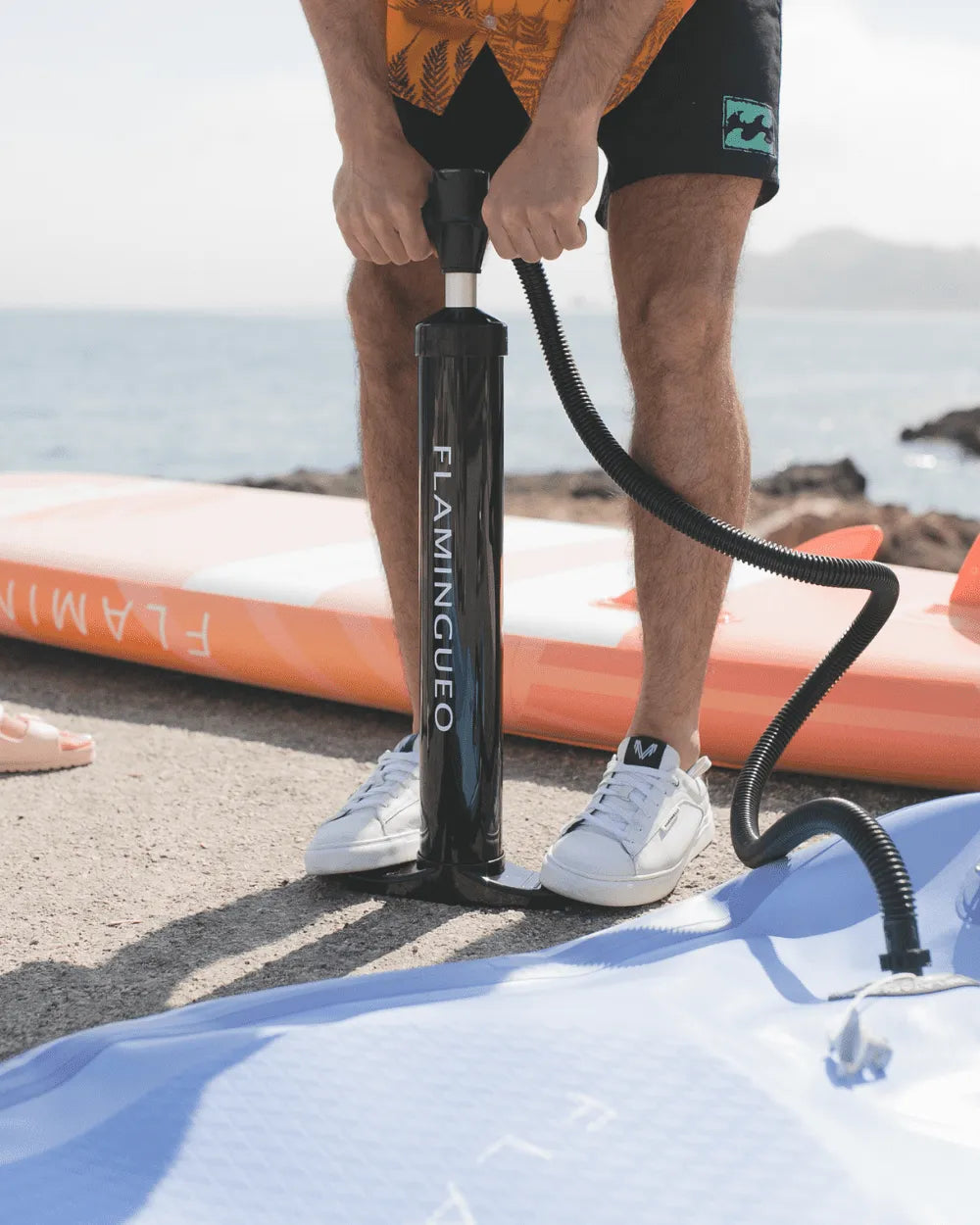 Paddle surf azul/verde degradado - MOON - Flamingueo