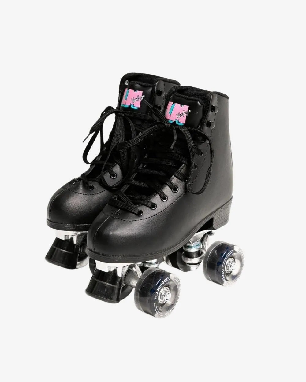 Pattini 4 ruote nero - VENEZIA - Flamingueo