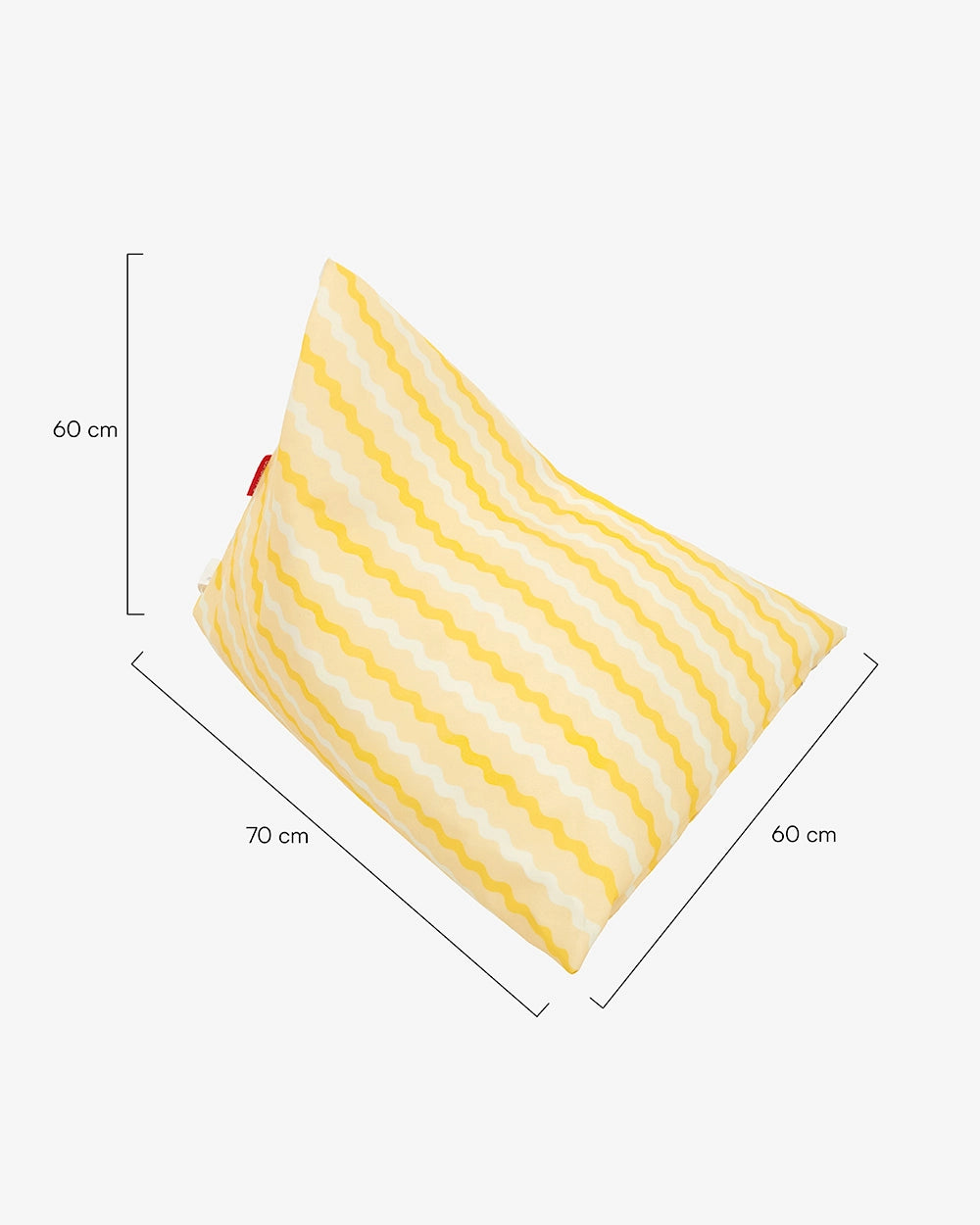 Medidas del producto Puff respaldo para playa y jardín – CASSIE