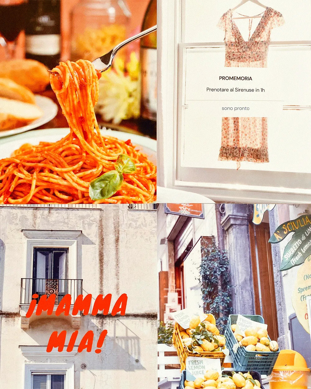 Set de 100 fotos - AMALFI - Flamingueo