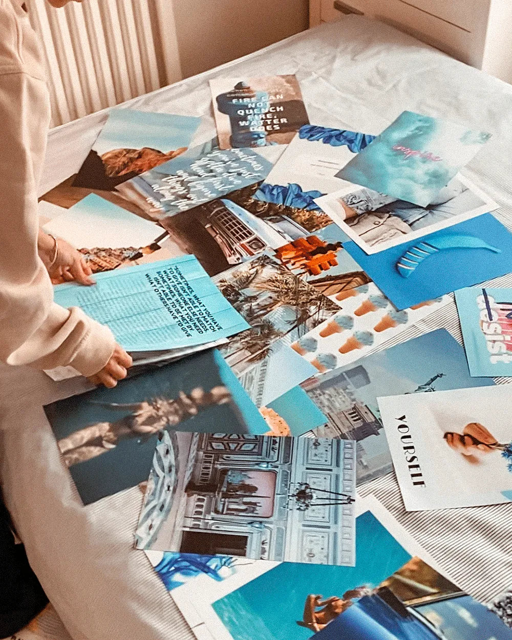 Set di 50 foto - OCEANO BLU - Flamingueo