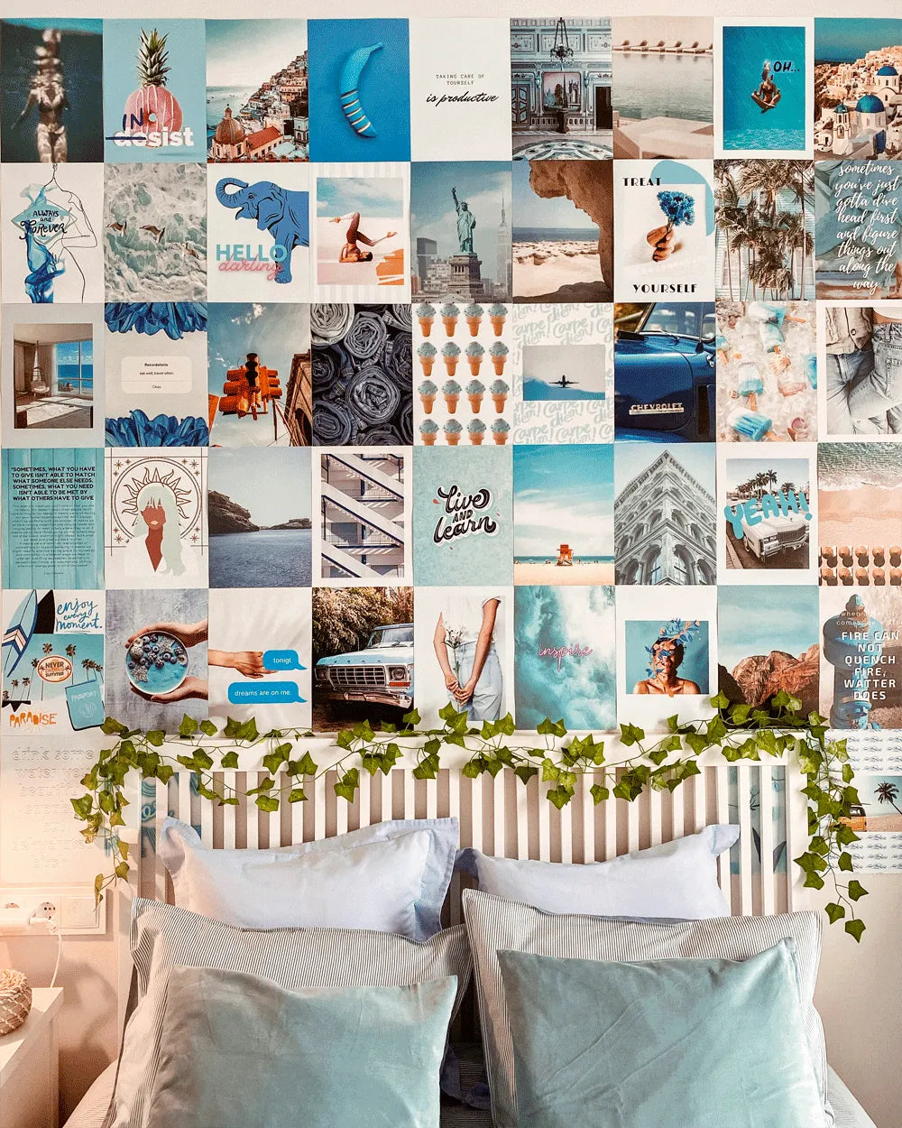 Set di 50 foto - OCEANO BLU - Flamingueo