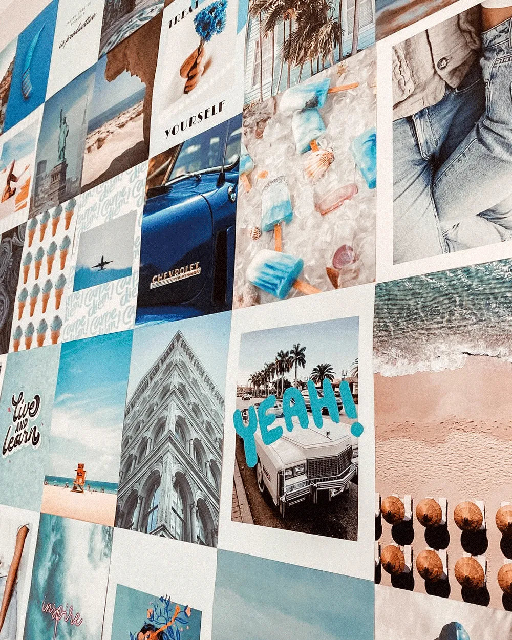 Set di 50 foto - OCEANO BLU - Flamingueo