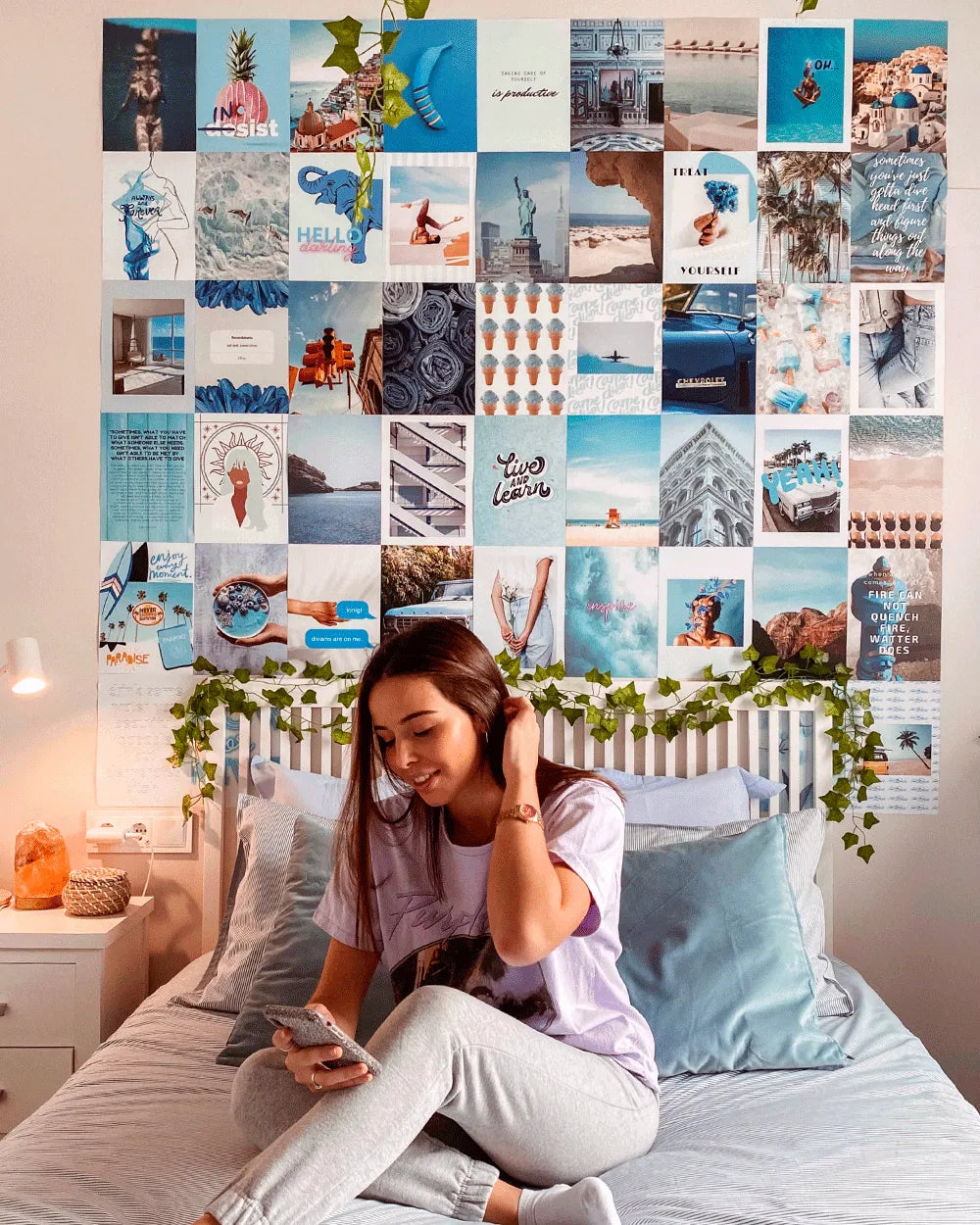 Set di 50 foto - OCEANO BLU - Flamingueo