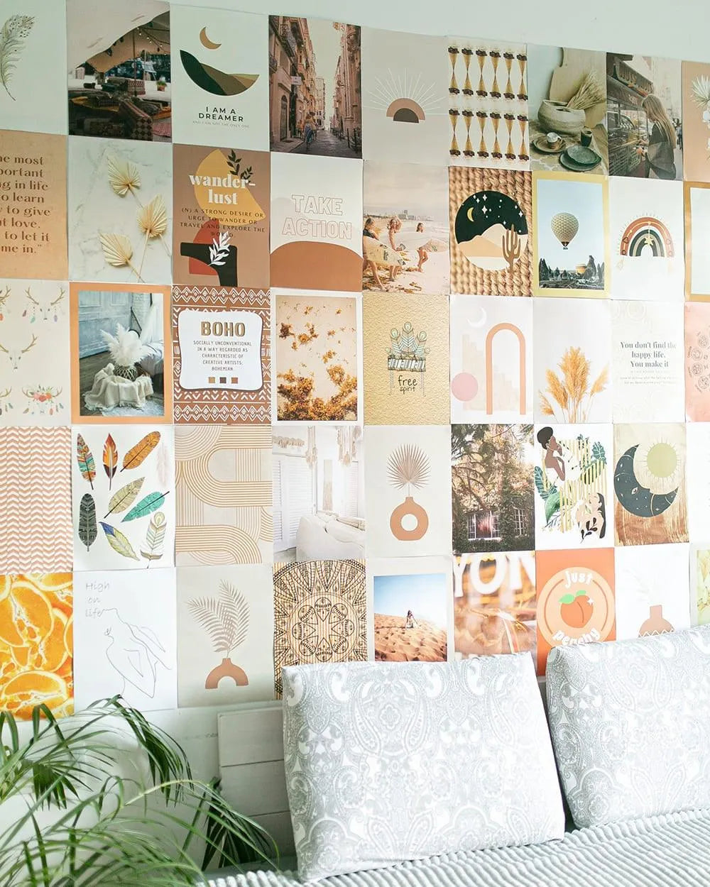 Set de 50 fotos - BOHO - Flamingueo