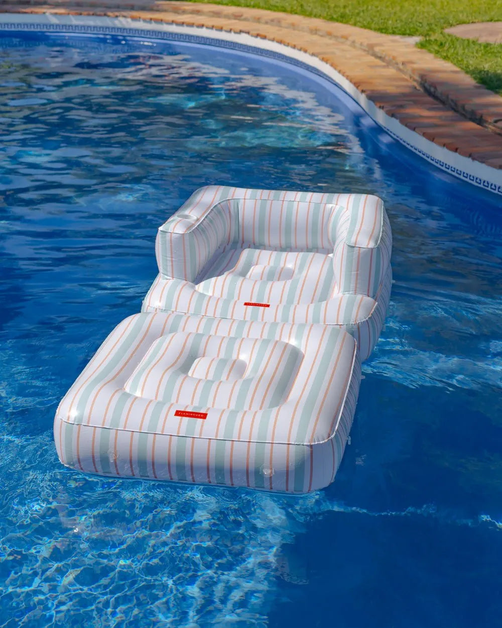 Sillón hinchable 2 en 1 - MARSALA - Flamingueo