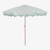Aquamarine outdoor umbrella - BIANCA