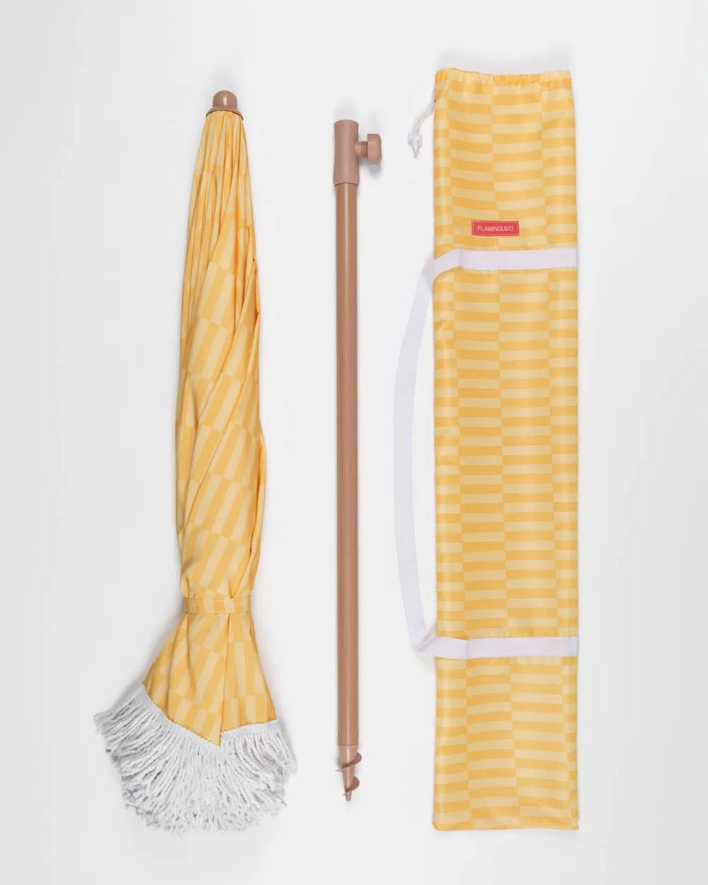 Sombrilla exterior amarilla - CARAMEL - Flamingueo